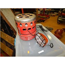 COLEMAN HEATER AND LANTERN