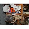 Image 1 : WOOD BOX OF HARDWARE