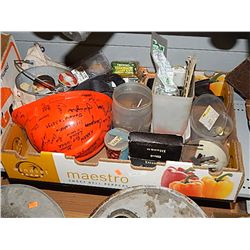 LARGE BOX OF HARDWARE AND MISC