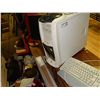 Image 1 : COMPUTER MONITOR & KEYBOARD - XP HOME - 2GIG HDD - 1 GIG RAM - NO MOUSE & POWER CORD - WORKING