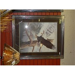FRAMED LIMITED EDITON PRINT -"MAJESTIC FLIGHT - LUKE RAFFING