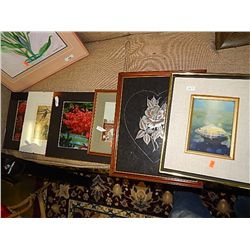 FRAMED PICTURE - COUNTRY SCENE