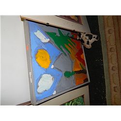 PICTURE - FINGER PAINTING STYLE