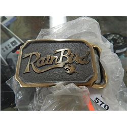RAINBIRD BELT BUCKLE