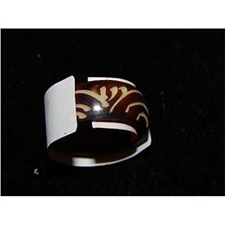 RING - HAND CARVED IN AFRICA