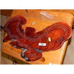 BURL WOOD CRIB BOARD