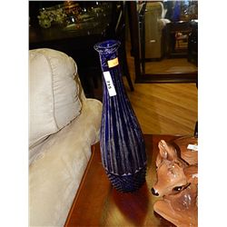 COBALT BOTTLE / DECANTER