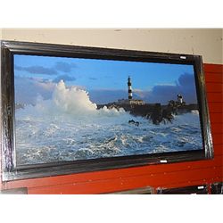 FRAMED PRINT  "LIGHT HOUSE - JEAN CHICHARD