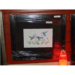 FRAMED PRINT -"MIGRATION - RICHARD SHORTY