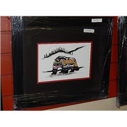 FRAMED PRINT -"WOLVERINE