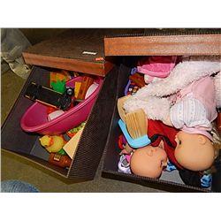 BOX OF KIDS TOYS - 2