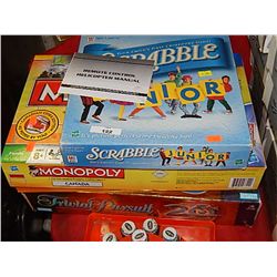 BOARD GAMES - 3 TOTAL
