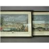 Image 1 : Four continental views 'A VIEW OF BILNIZ', A GENERAL VIEW OF PARIS; THE GARDEN FRONT OF YE PRINCE...