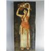 Image 1 : English School PORTRAIT OF A GYPSY GIRL bears signature, oil on canvas, 82 x 24cm Est. 100/200...