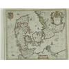 Image 1 : Two 18th century maps of Great Britain and Denmark, both approx. 28 x 34cm, framed and mounted Es...
