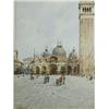 Image 2 : Andrea Biondetti THREE VIEWS OF VENICE each signed and framed, watercolours, 29.5 x 18cm Est. 100...