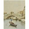 Image 3 : Andrea Biondetti THREE VIEWS OF VENICE each signed and framed, watercolours, 29.5 x 18cm Est. 100...