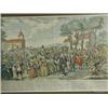 Image 1 : C. Mosley After David Ogborne 'AN EXACT PERSPECTIVE VIEW OF DUNMOW ...' The Dunmow Flitch a colou...