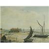 Image 1 : 19th Century English School HARBOUR SCENE watercolour, unsigned, 22 x 32cm Est. 100/200...