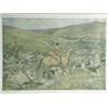 Image 1 : After Lionel Edwards (a pair) 'THE DARTMOOR' AND 'THE BEAUFORT HUNT' coloured prints, each 40 x 5...