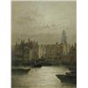 Image 1 : Frederick E. J. Goff (1855-1931) BROADWAY WHARF, LIMEHOUSE signed and inscribed, watercolour, 15...