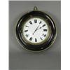 Image 1 : A 19th century Sedan clock, the enamel dial in a stained wood and brass frame, the movement engra...