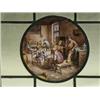 Image 1 : Five pieces of leaded glass with stained circular central panels, 62cm wide x 55cm high Est. 300/...