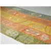 Image 1 : An early 20th century embroidered woollen throw, possibly Iranian, 2.9 x 1.3m Est. 150/200...
