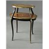 Image 1 : A French two-tier inlaid walnut and kingwood etagere, 84cm wide Est. 300/400...