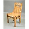 Image 1 : A Victorian aesthetic ash side chair, with a spindle gallery and apron Est. 200/250...