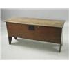 Image 1 : A 17th century oak six plank coffer, 126cm Est. 380/420...