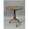Image 1 : A 19th century mahogany tripod table Est. 350/450...