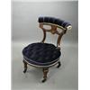 Image 1 : A Victorian walnut framed nursing chair Est. 200/250...