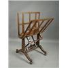 Image 1 : A Victorian mahogany folio stand, with a ratchet mechanism, 111cm high Est. 1200/1500...