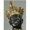 Image 3 : A good pair of late 19th century carved Blackamoor figures, with painted and gilded decoration, o...
