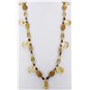 Image 2 : Citrine and Garnet Briolette Necklace