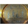 Image 2 : Egyptian hammered copper with design platter and vessels
