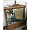 Image 1 : oak wall mirror
