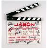 Image 1 : Jason X Cast & Crew Signed Production Clapboard