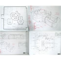 Stargate SG-1 X-303 Set Original Blueprints