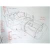 Image 3 : Stargate SG-1 X-303 Set Original Blueprints