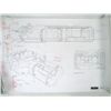 Image 4 : Stargate SG-1 X-303 Set Original Blueprints