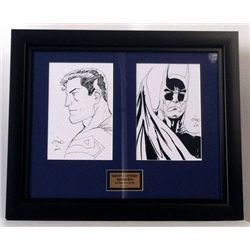 Superman/Batman Original Signed Original Artwork By Ethan Sciver