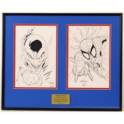 Spiderman/Green Lantern Ethan Sciver Signed Original Artwork