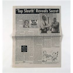 Red Dragon Tattler Newspaper Prop