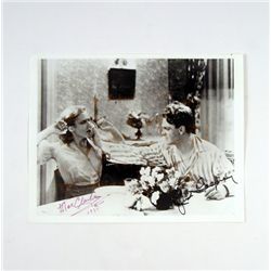 The Public Enemy (1931) Grapefruit Scene Photo Signed by James Cagney & Mae Clarke