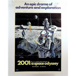 2001: A Space Odyssey Original Stanley Kubrick Signed Poster