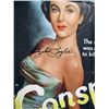 Image 2 : Conspirator Elizabeth Taylor Signed Poster