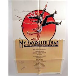 My Favorite Year Peter O'Toole Autographed Poster
