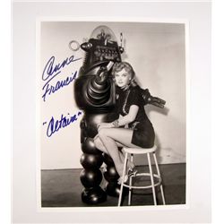 Forbidden Planet Anne Francis Signed Photo